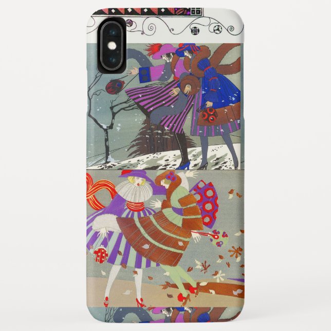 WINTER AND AUTUMN / FASHION COSTUME DESIGNER Case-Mate iPhone CASE (Back)