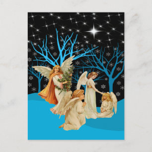 Winter Angels Postcard