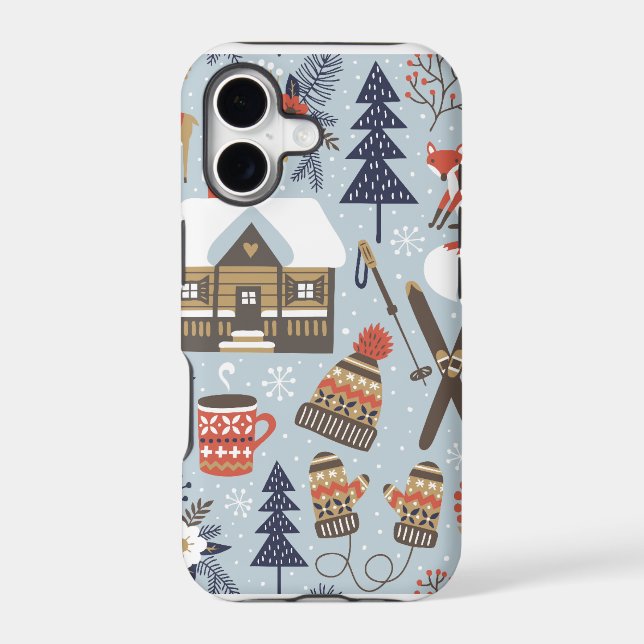 Winter Apple IPhone Cover (Back)