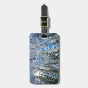 Winter Aspens Luggage Tag