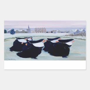 Winter at the Convent Sticker