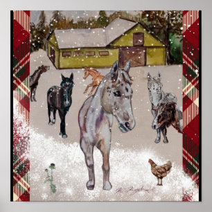 WINTER AT WEST HILLS RANCH POSTER