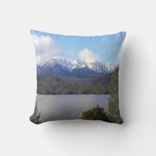 Winter at Whiskeytown Lake... Throw Pillow