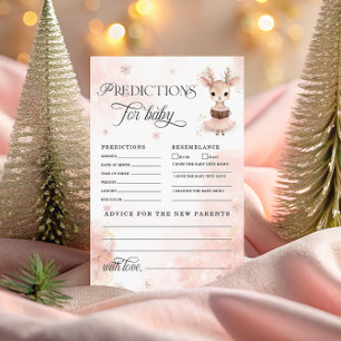 Winter Baby Deer Prediction for Baby Card