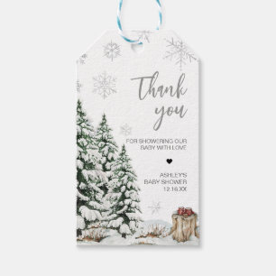 Winter Baby It's Cold Outside Favour Tags