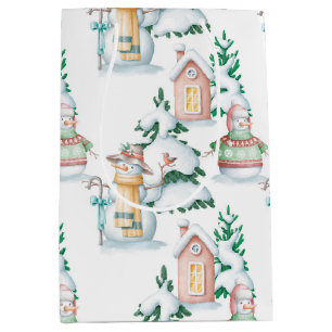 Winter Baby Shower Gift Bag