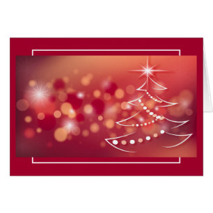 Winter Background With Christmas Tree