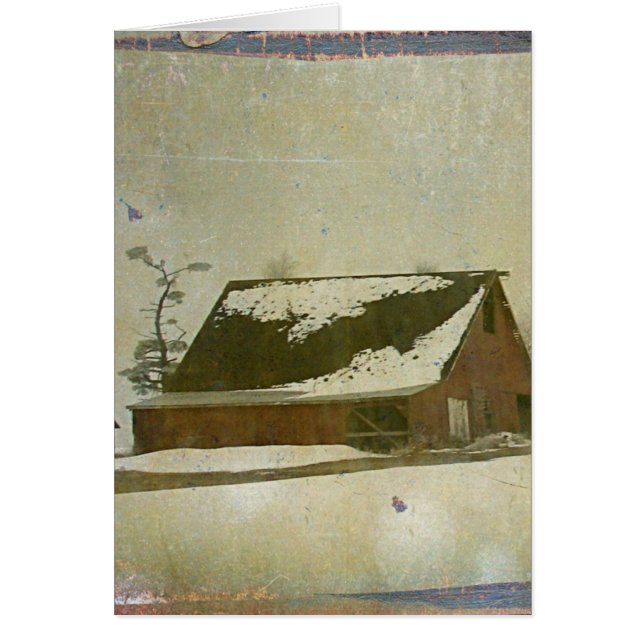 Winter Barn (Front)