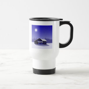 Winter Barn 2 Travel Mug