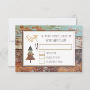 Winter Barn, Christmas Party RSVP Card