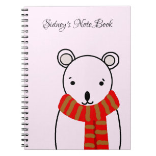 Winter Bear Notebook
