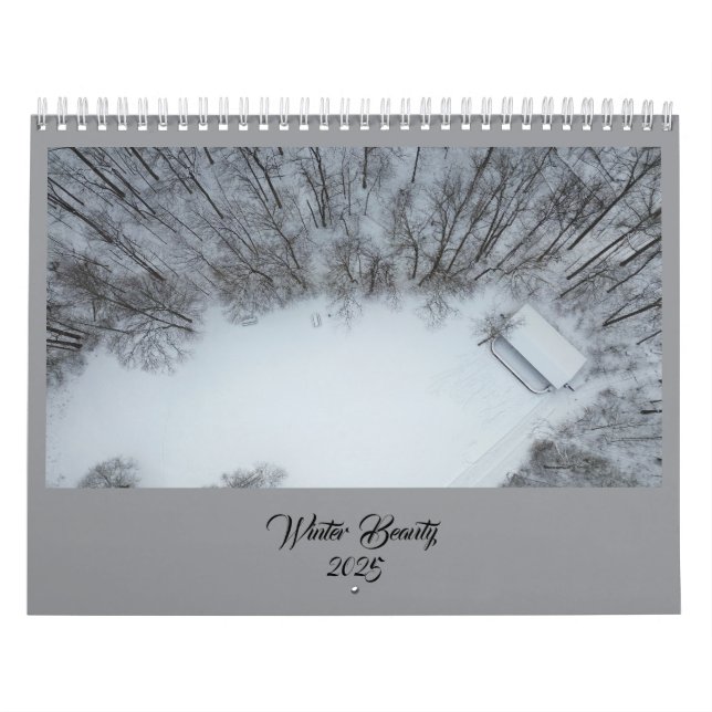 Winter Beauty 2025 Calendar (Cover)