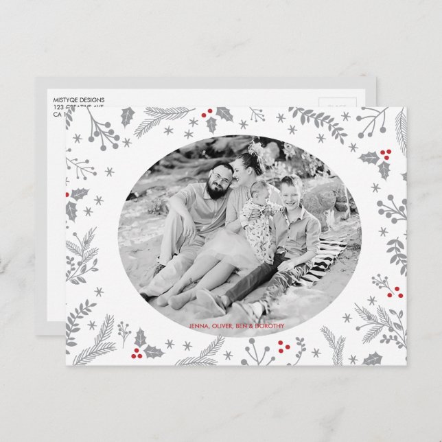 Winter Berries Christmas Holiday (Front/Back)