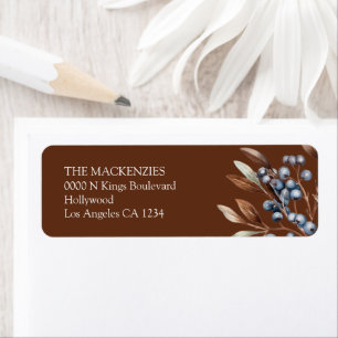 Winter Berries Personalized Christmas