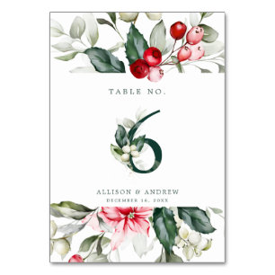 Winter Berry   Table Number 6