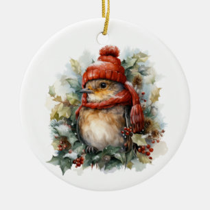 Winter Bird Ornament
