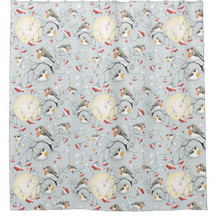Winter Birds Pattern