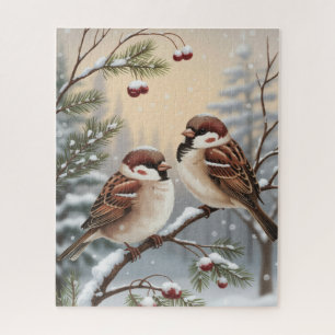 Winter Birds Puzzle