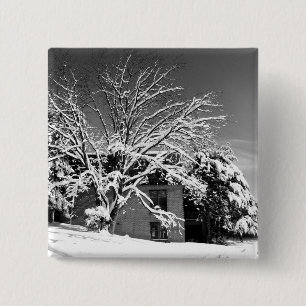 Winter Blast B+W 2 Inch Square Button