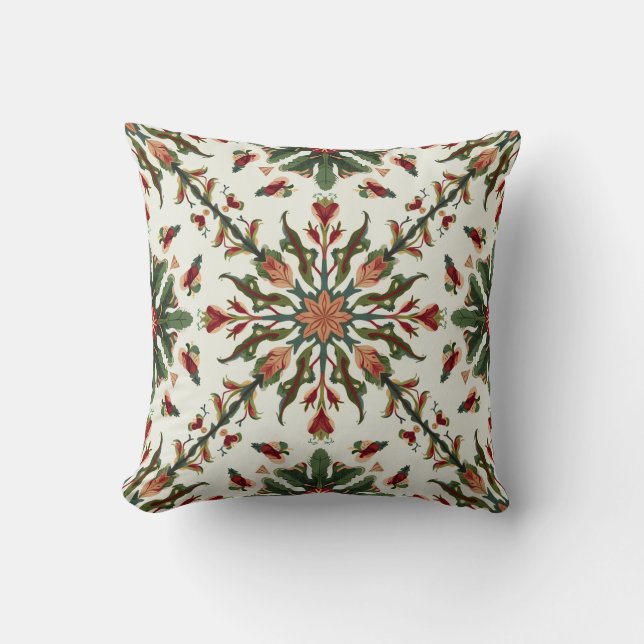 Winter Blessings Cushion (Front)