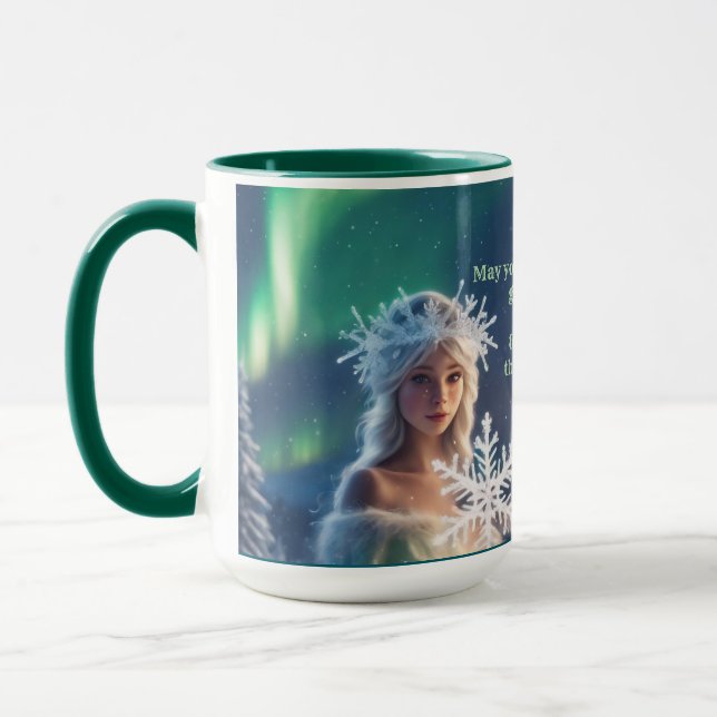 Winter blessings  mug (Left)