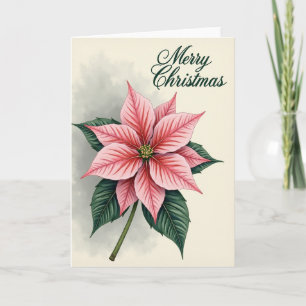 Winter Bloom Christmas Card