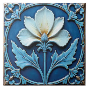 Winter Bloom Tile