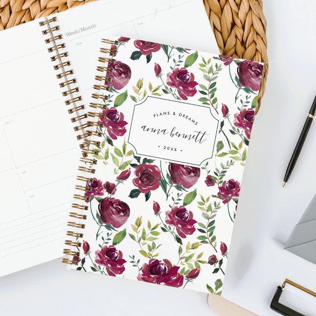 Winter Blooms Personalized Planner (Creator Uploaded)