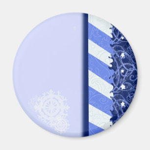 Winter Blue Magnet