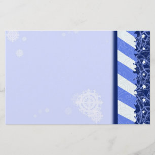 Winter Blue Stationery
