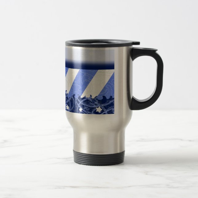 Winter Blue Travel Mug (Right)