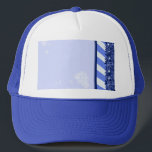 Winter Blue Trucker Hat<br><div class="desc">Original artwork by Thedustyphoenix.</div>