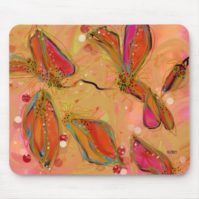 Winter Blush Mouse Pad (Front)