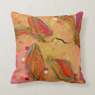 Winter Blush Square Pillow