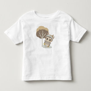 Winter Boho Penguin Toddler T-shirt