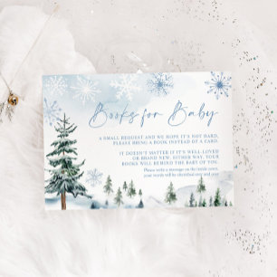 Winter Books for Baby Card