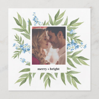 Winter Botanical Holiday Card