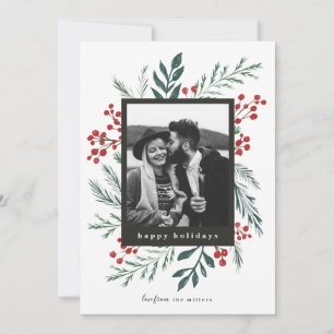 Winter Botanicals Elegant Christmas Photo