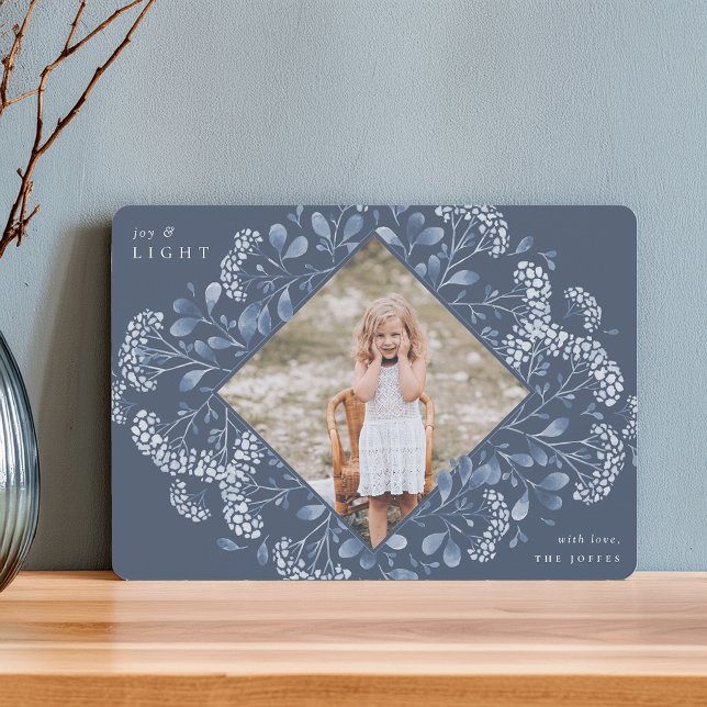 Winter Bouquet | Hanukkah Photo Holiday Card (Creator Uploaded)