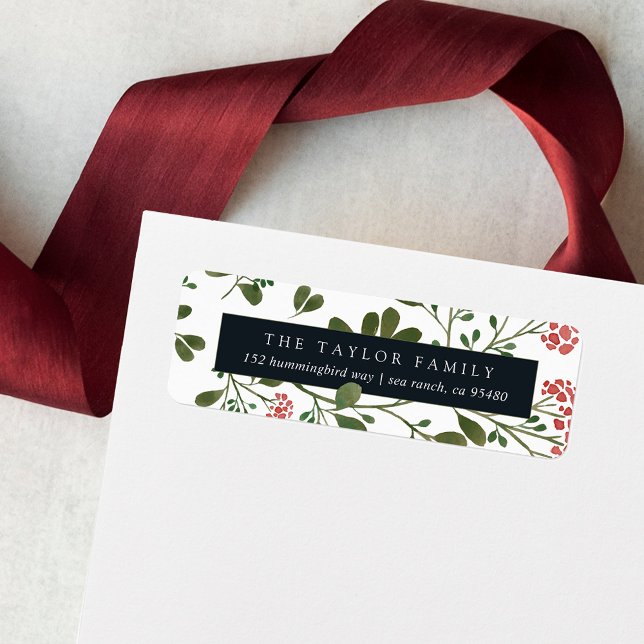 Winter Bouquet Return Address (Creator Uploaded)