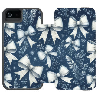 Winter Bows Incipio Watson™ iPhone 5 Wallet Case