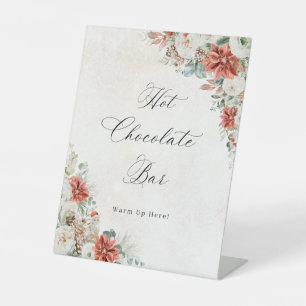Winter Bridal Shower Timeline Sign