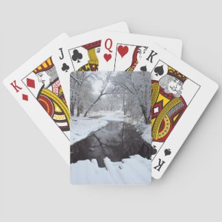 Winter Bridge Playing Cards