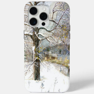 Winter bridge Watercolor  iPhone 15 Pro Max Case