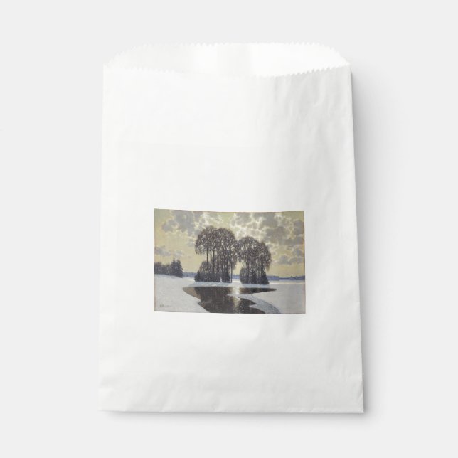Winter (by Vilhelms Purvitis) Favour Bag (Front)