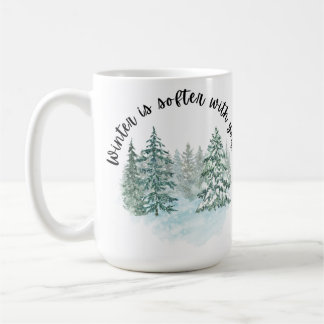 Winter Calm Mug — Cold Days by Magy Soulhart
