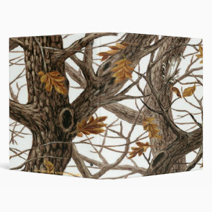 Winter Camo ~ Avery Binder 1 EZD Touch Ring