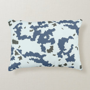 Winter Camouflage Decorative Pillow