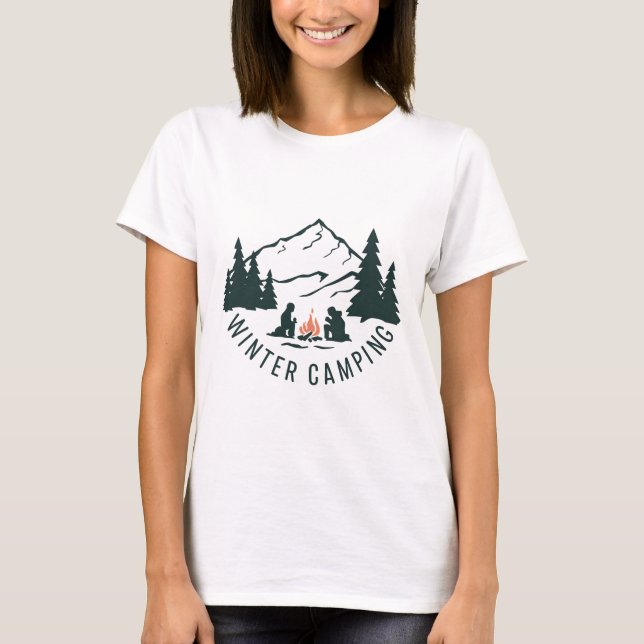 Winter Camping T-Shirt (Front)