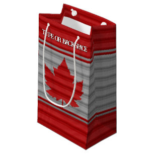 Winter Canada Favour Bags Personalized Canada Bags